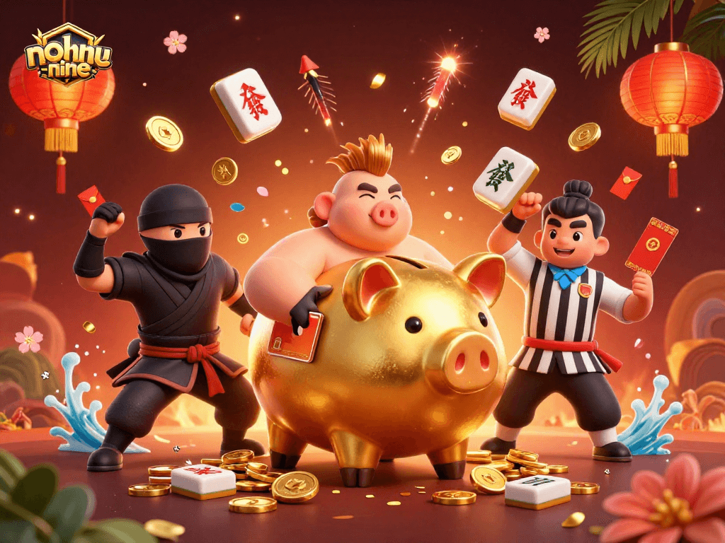 Experience winnings in nohu-nine with dynamic gaming elements and vibrant characters.