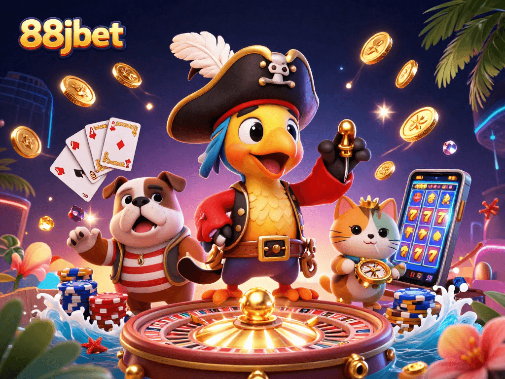 Experience thrilling gameplay with 88jbet's exciting pirate-themed casino adventure!