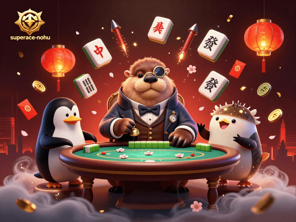 Experience superace-nohu with engaging gameplay featuring a jolly walrus in an underwater poker scene.