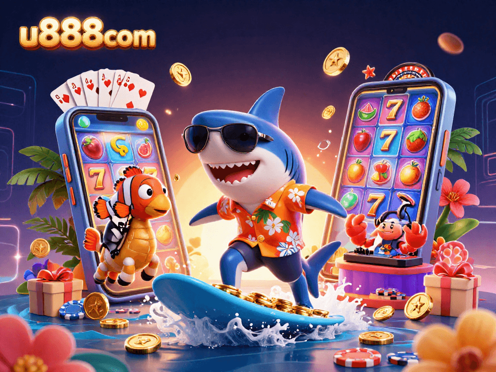 Enjoy thrilling gaming adventures with u888com through dynamic casino elements and vibrant characters.
