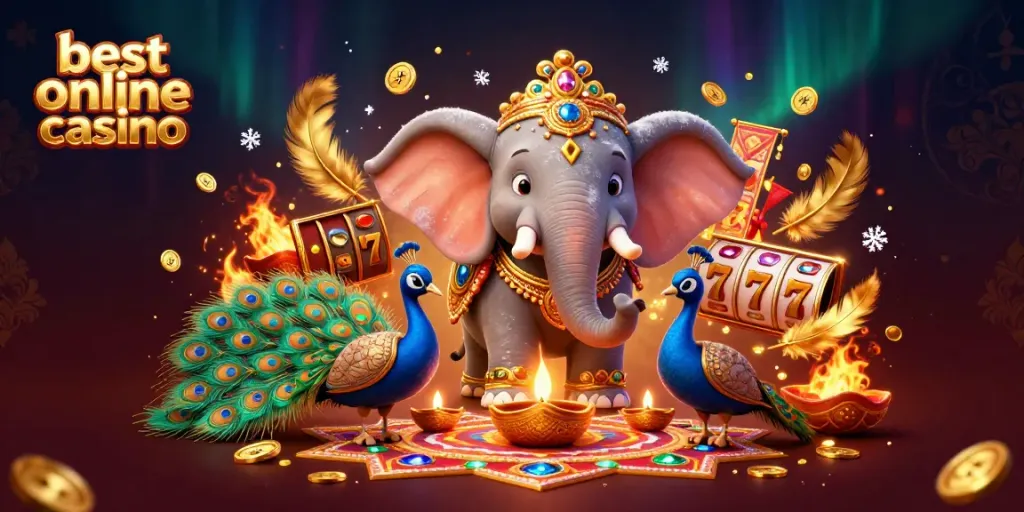 Experience the thrill at the best online casino with vibrant 3D characters and dynamic gaming elements.