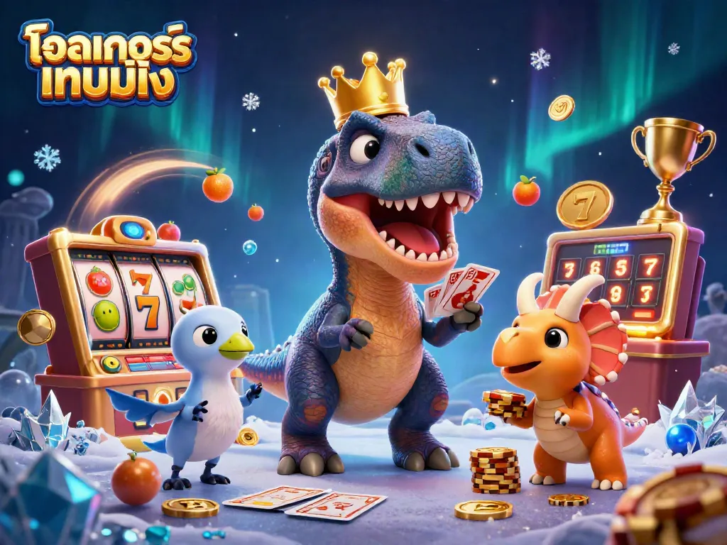 สนุกไปกับโจ๊กเกอร์เกมมิ่งที่เต็มไปด้วยตัวละครการ์ตูนในคาสิโนสุดตระการตา