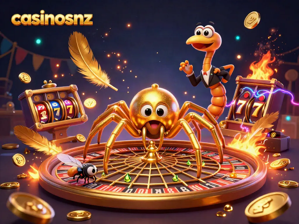Engage with exciting gambling activities at casinosnz featuring a vibrant and dynamic roulette scene.