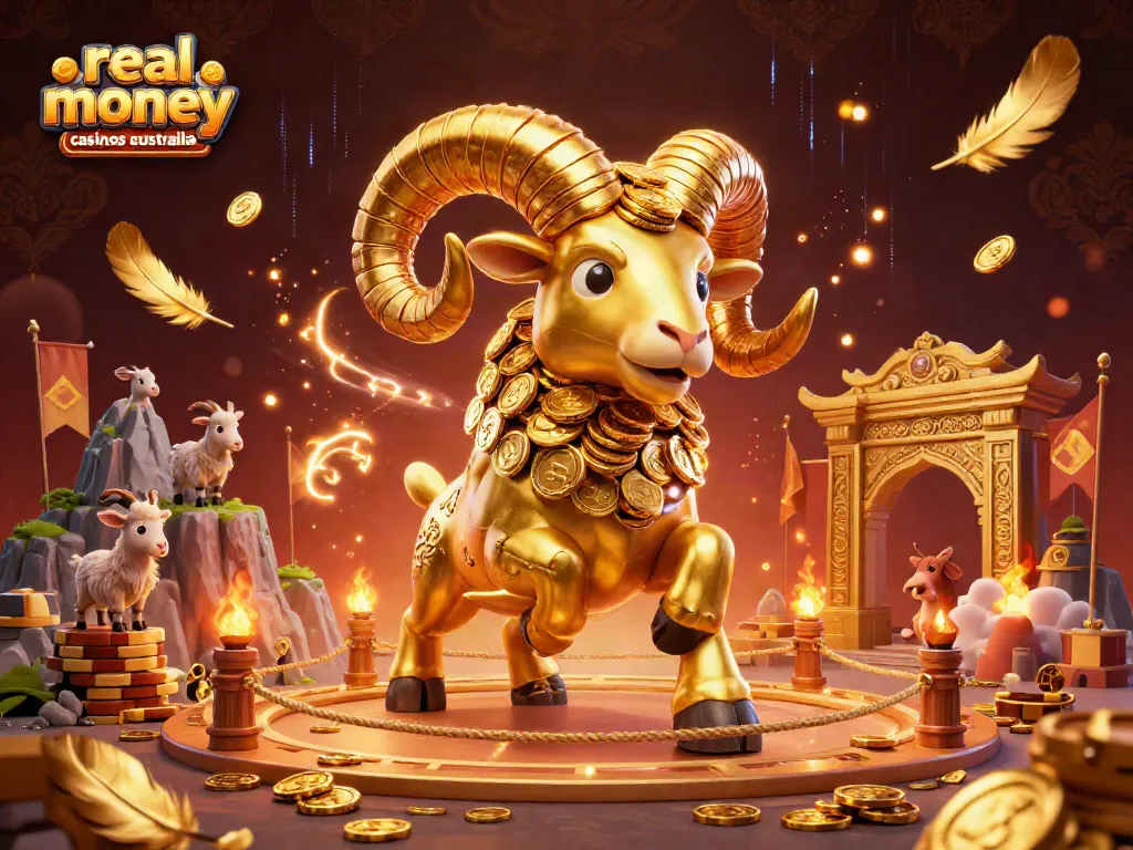 Experience the excitement of real money casinos Australia with a dynamic 3D casino scene.
