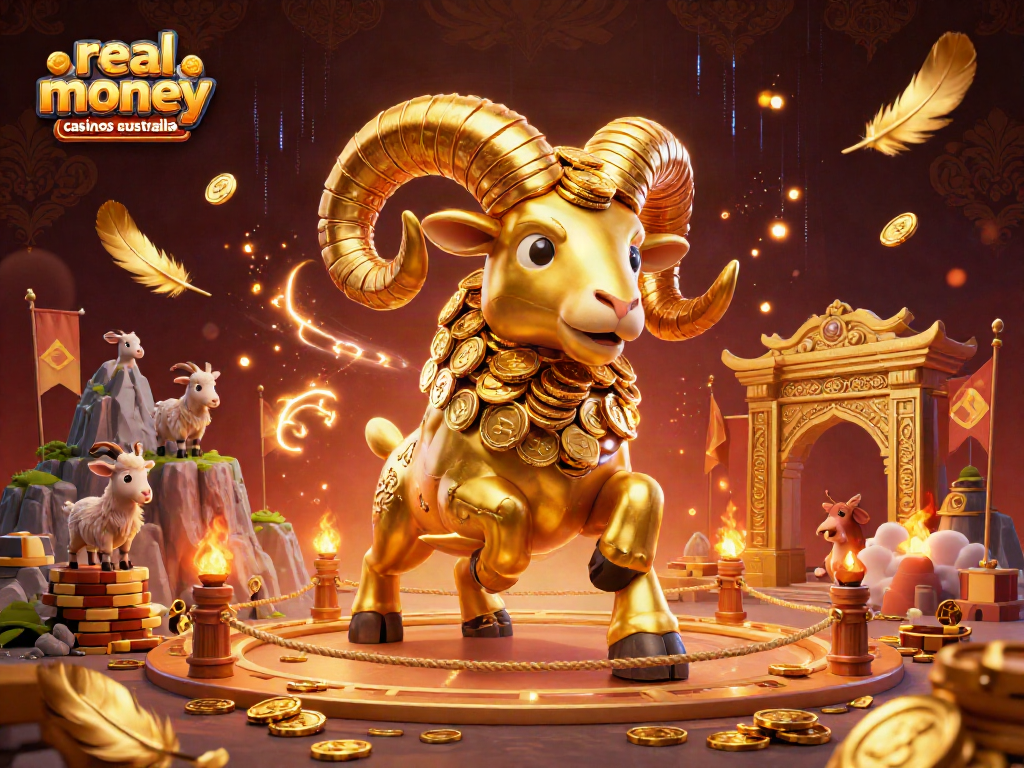 Experience the excitement of real money casinos Australia with a dynamic 3D casino scene.