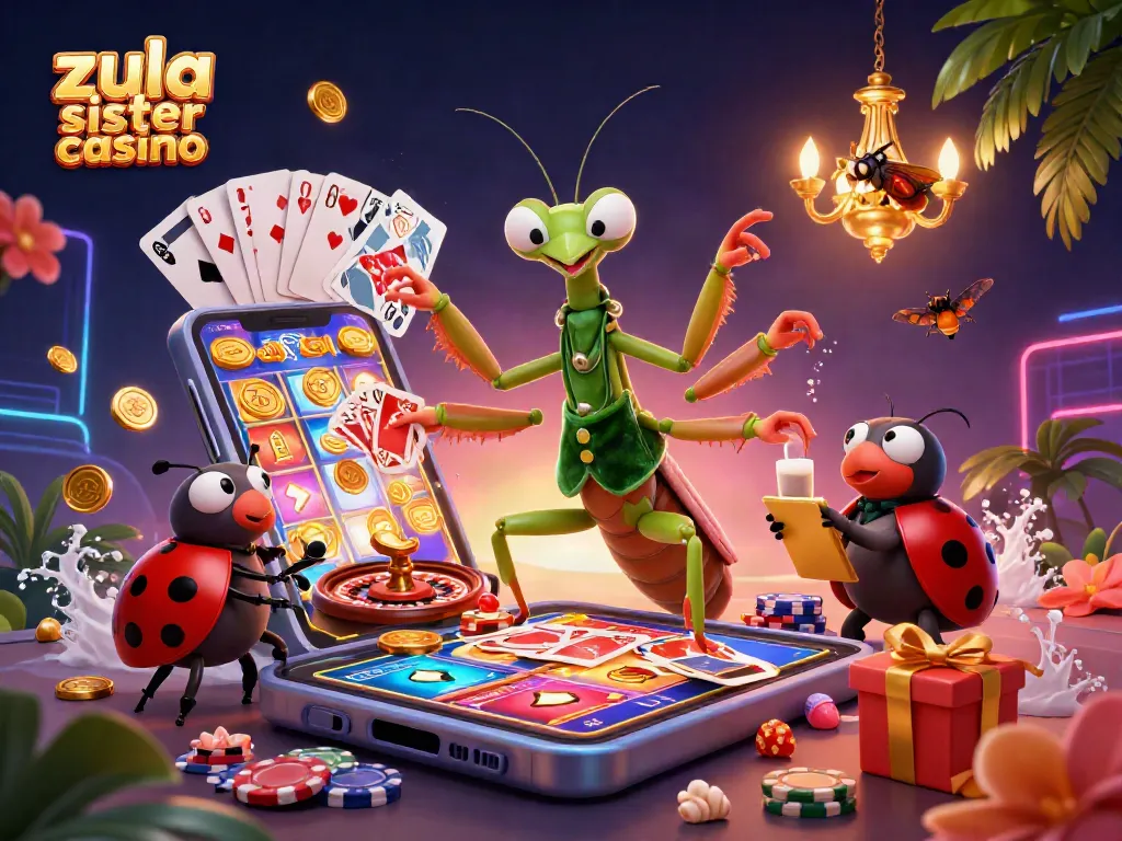 Experience thrilling gameplay at zula sister casino with vibrant gaming action and engaging characters.