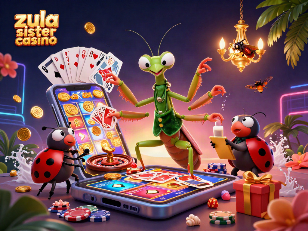 Experience thrilling gameplay at zula sister casino with vibrant gaming action and engaging characters.
