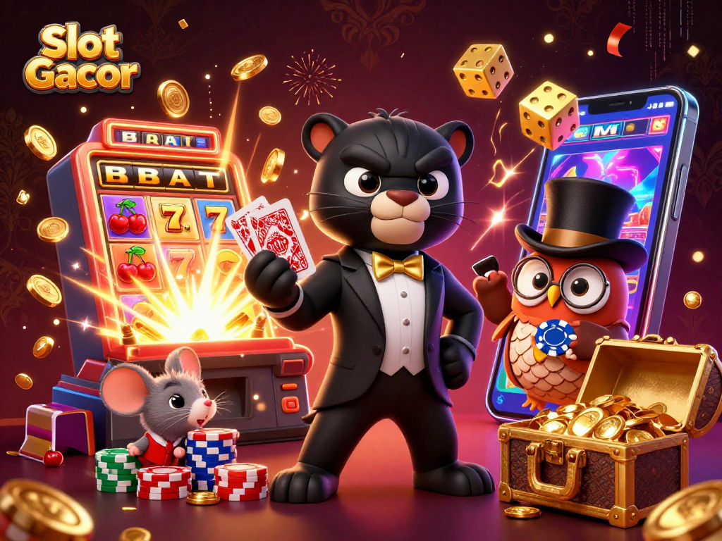 Slot Gacor menawarkan pengalaman judi menarik dengan mesin slot dan karakter lucu yang menggugah semangat.