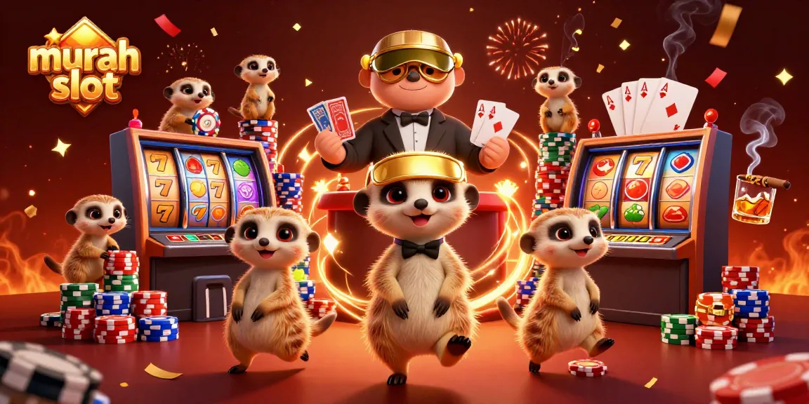 Meriahkan permainan murah slot dengan karakter meerkat di kasino yang penuh kejutan dan kemewahan.