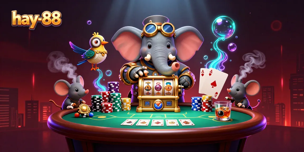 Experience the excitement of gambling with a steampunk twist at hay-88, showcasing thrilling slot machines and poker.