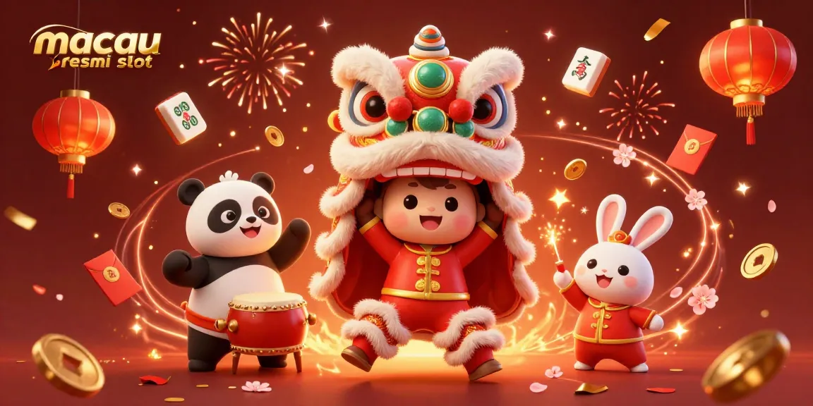 Permainan slot macau resmi slot penuh warna dengan karakter menghibur seperti panda dan kelinci