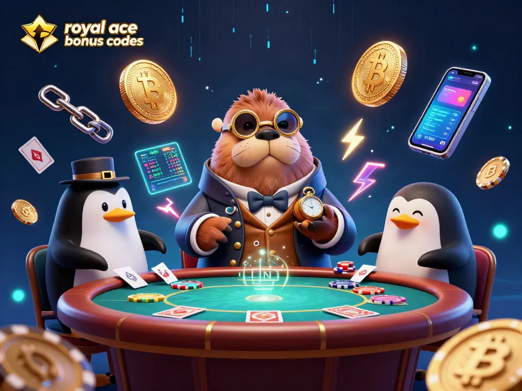 Engage with royal ace bonus codes while playing poker in an underwater casino with vibrant characters.