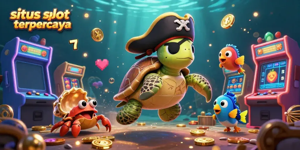 Menangkan jackpot dengan situs slot online terpercaya, bersama karakter kartun laut yang fantastis.