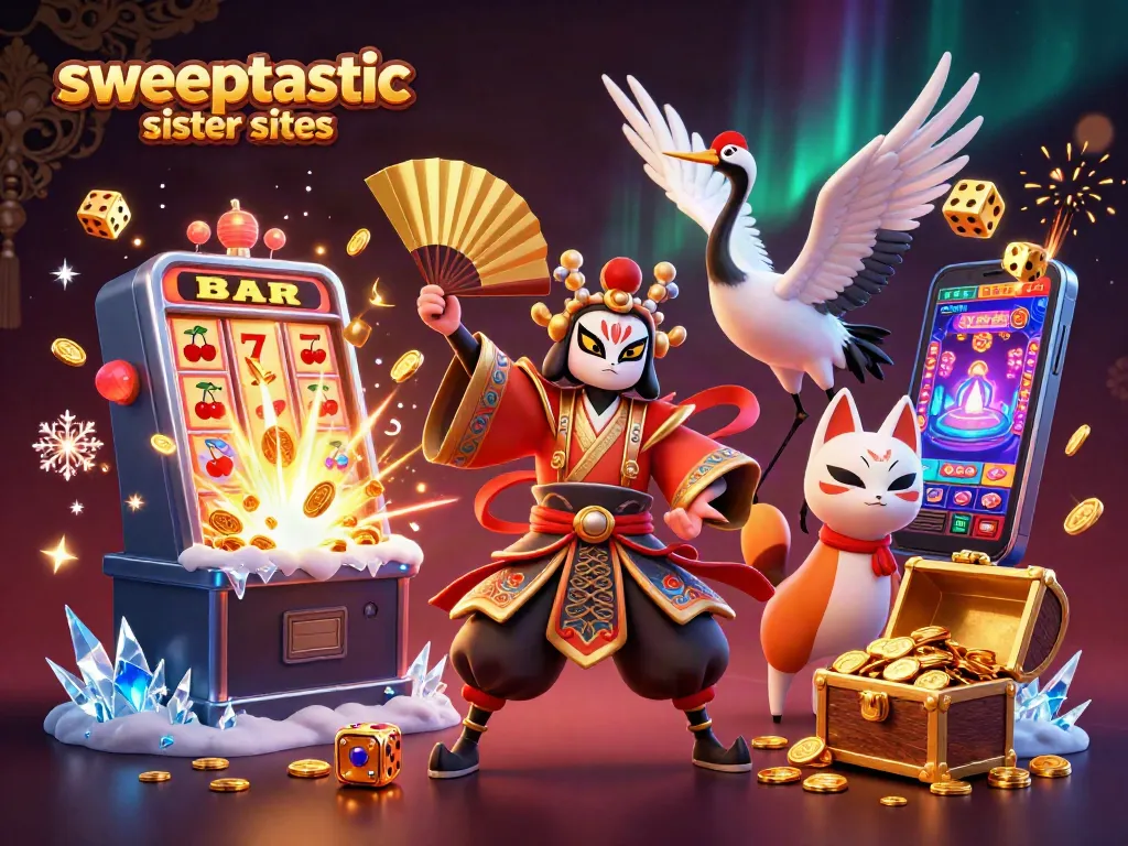 Engage with the best sweeptastic sister sites offering thrilling casino experiences and top bonuses.