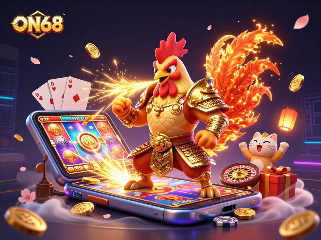 Experience dynamic gaming at ON68 with engaging characters and colorful slot action.