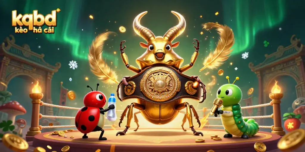 Experience thrilling action with kqbd kèo nhà cái in this vibrant 3D scene featuring unique characters and dynamic elements.