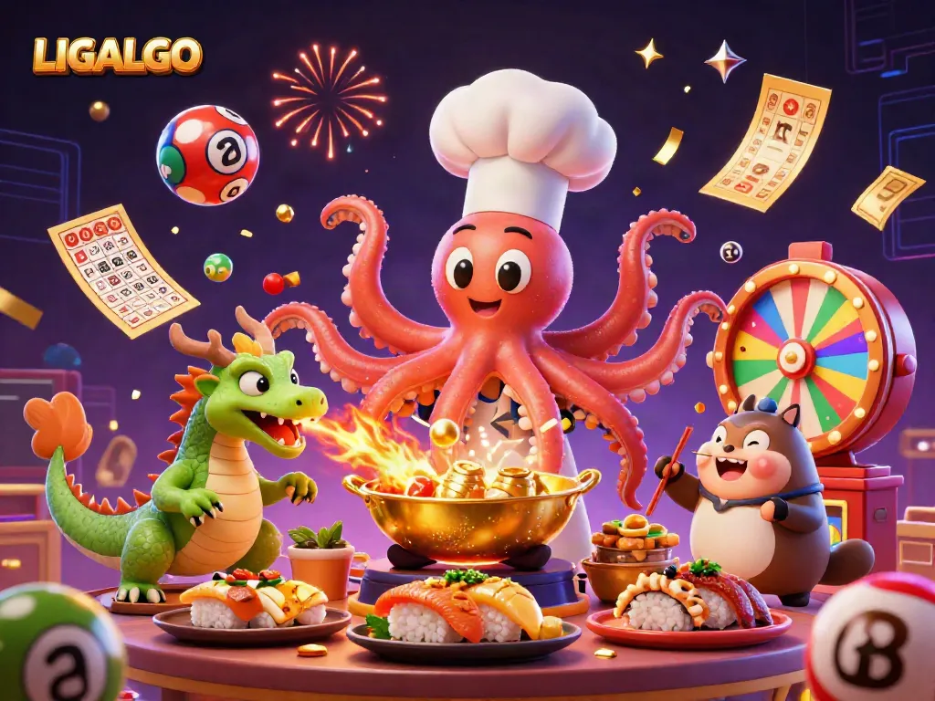 LIGALGO rewards gamblers with dynamic thrills in a vibrant casino setting.