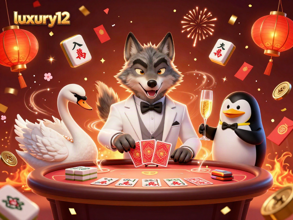 Experience the vibrant atmosphere of luxury12 with a charming casino scene full of excitement and sophistication.